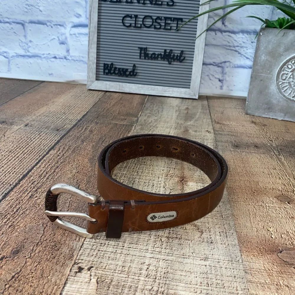 Columbia Brown leather Size M